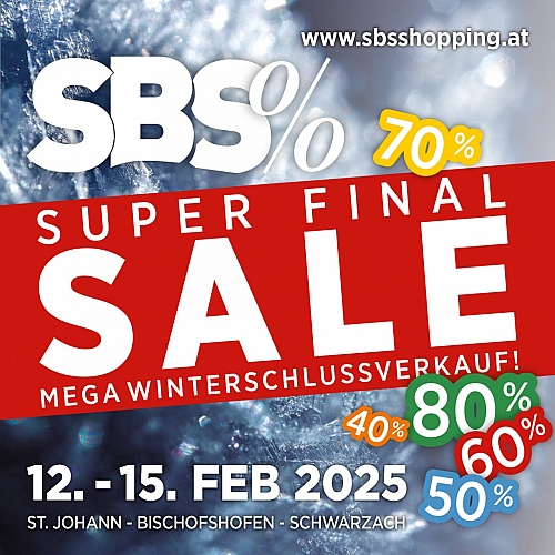 SUPER FINAL SALE Mega Winterschlussverkauf 2025
