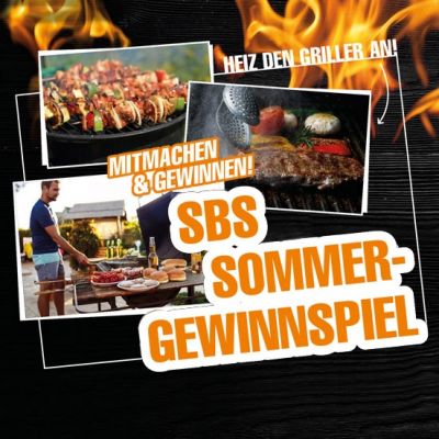 Schick uns dein schönstes Foto von dir beim Grillen und gewinne5 x 100 € SBS-Schecks zum Einlösen in deiner SBS-Metzgerei!
 
Und so...