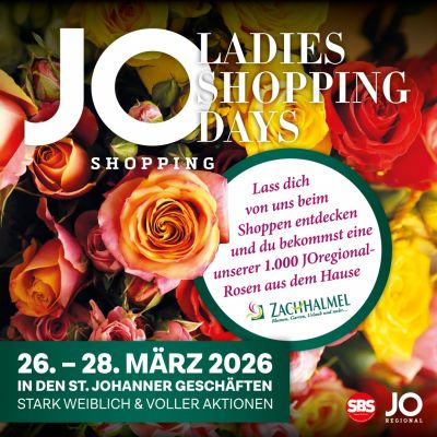 Ladies, es ist Shopping-Zeit!Freut euch von 26. bis 28. März auf tolle Aktionen, viele Angebote und eine Rose für euch –...